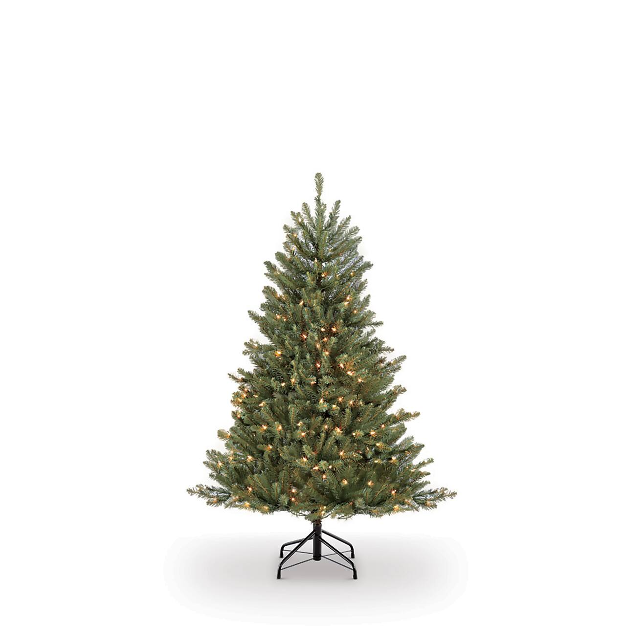 6 Pack: 4.5ft. Pre-Lit Fraser Fir Artificial Christmas Tree, Clear Lights